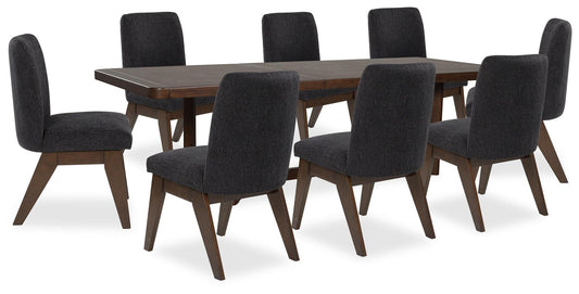Kendamor Dining Table and 8 Chairs