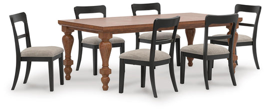 Chadworth Dining Table and 6 Chairs