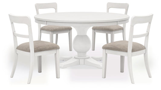 Chadworth Dining Table and 4 Chairs