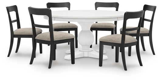 Chadworth Dining Table and 6 Chairs