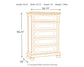 Robbinsdale Five Drawer Chest