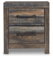 Drystan Two Drawer Night Stand