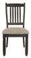 Tyler Creek Dining Table and 4 Chairs and Bench