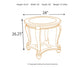 Norcastle 2 End Tables