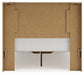 Lawroy Full Panel Storage Bed with Mirrored Dresser