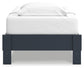 Simmenfort Twin Platform Bed with Nightstand
