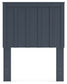 Simmenfort Twin Panel Headboard with Nightstand