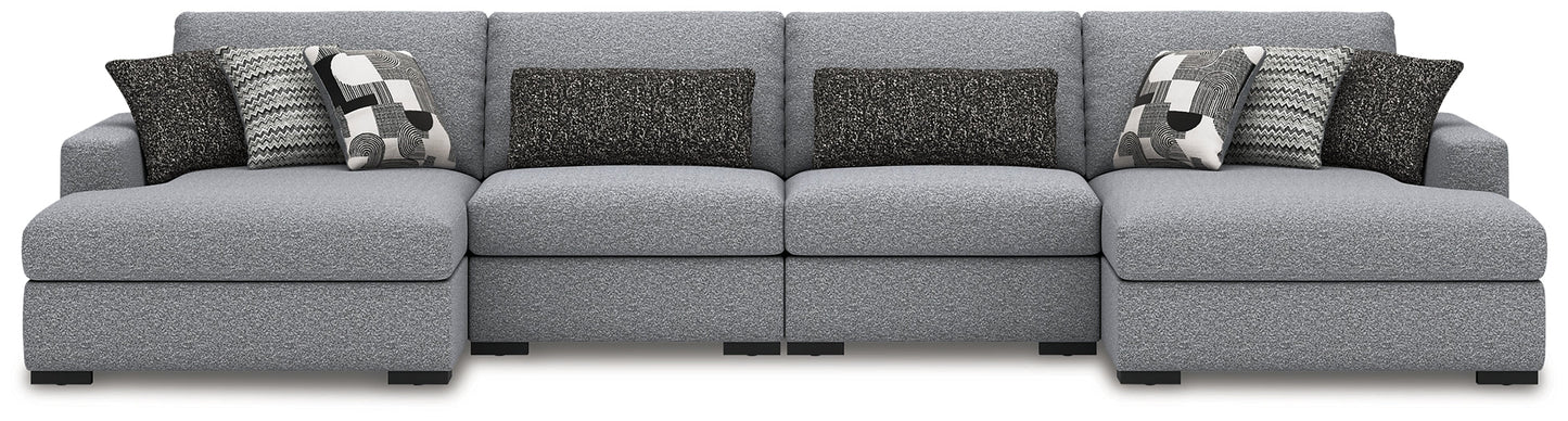 Bealton 4-Piece Sectional with Double Chaise