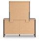 Cadmori Queen Panel Bed, Dresser, Mirror and Nightstand
