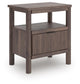 Cadmori King Panel Platform Bed, Dresser, Mirror and Nightstand