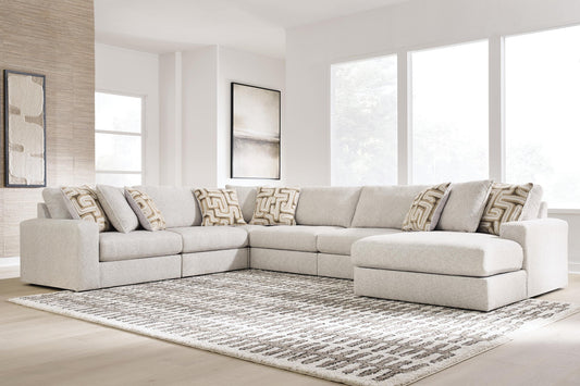 Kestrie 6-Piece Sectional with Chaise