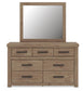Garistyn Queen Panel Bed, Dresser, Mirror, Chest and Nightstand