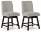Burkhaus UPH Swivel Barstool (2/CN)