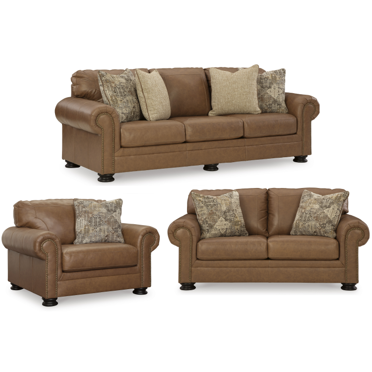 Carianna Sofa, Loveseat and Oversized Chair