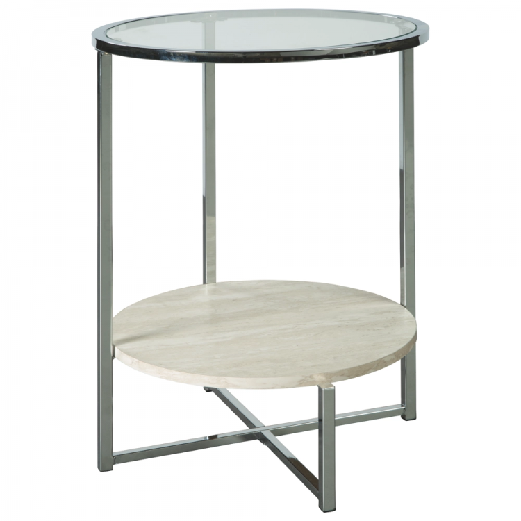 Bodalli Round End Table CLEARANCE ITEM