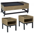 Fridley 3pc Coffee Table Set CLEARANCE ITEM