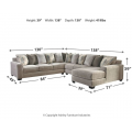 Ardsley 4pc Sectional with Chaise