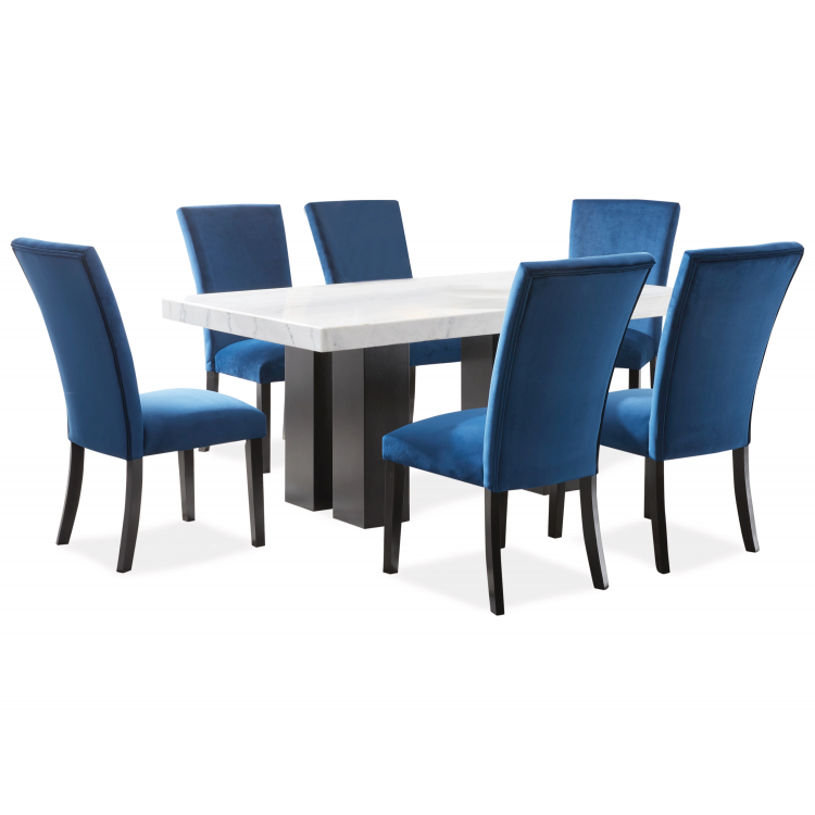 Vollardi - 7pc Rectangular Table Set
