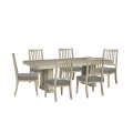 Hennington - 7pc Rectangular Dining Room Set