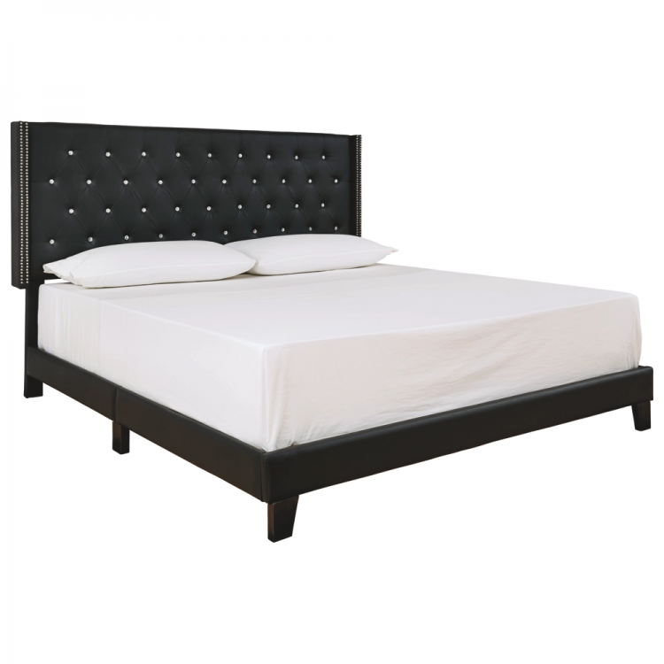 Vintasso - Queen Size Upholstered Bed