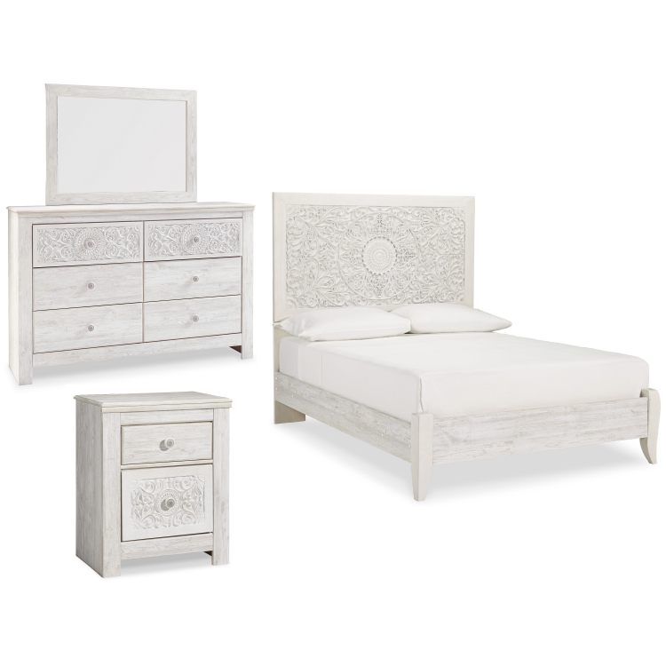 Paxberry 4pc Full Size Panel Bedroom Set