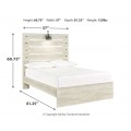 Cambeck 4pc Full Size Panel Bedroom Set