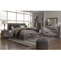 Derekson King Panel Bed with 6 Storage Drawers