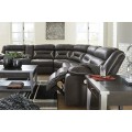 Kincord 4pc Power Reclining Sectional