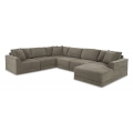 Raeanna 6pc Sectional with Chaise