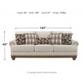 Harleson Sofa, Loveseat and Oversized Chair