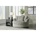 Lindyn Sofa, Loveseat and Oversized Swivel Accent Chair