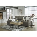 Kerle 2pc Sectional with Pop Up Bed