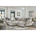 Dellara 4pc Sectional with Chaise