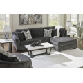 Biddeford 2pc Sleeper Sectional with Chaise