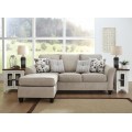 Abney Sofa Chaise, Swivel Accent Chair and Ottoman