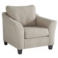 Abney Sofa Chaise Sleeper and Swivel Accent Chair Set