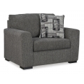 Gardiner Sofa Chaise, Oversized Chair and Ottoman