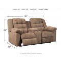 Workhorse 3pc Reclining Living Room Set  CLEARANCE ITEM