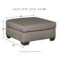 Darcy - Oversized Accent Ottoman