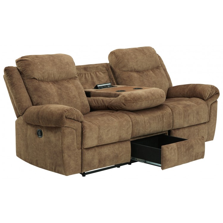 Huddle-Up - Reclining Sofa w/Drop Down Table