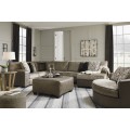 Abalone 3pc Sectional with Chaise