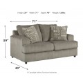 Soletren Sofa Sleeper, Loveseat and Accent Swivel Chair