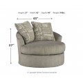 Soletren Sofa Sleeper, Loveseat and Accent Swivel Chair