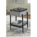 Jorvalee Accent Table with Wireless Charging
