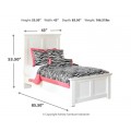 Bostwick Shoals Twin Size Panel Bed