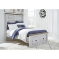 Haven Bay - Full Panel Storage Bed