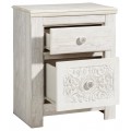 Paxberry Two Drawer Nightstand