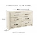 Cambeck 4pc King Size Panel Bedroom Set