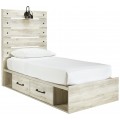 Cambeck 4pc Twin Size Bed Set With 2 Drawer Storage