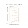 Derekson - 4pc King Panel Bed Set w/6 Storage Drawers